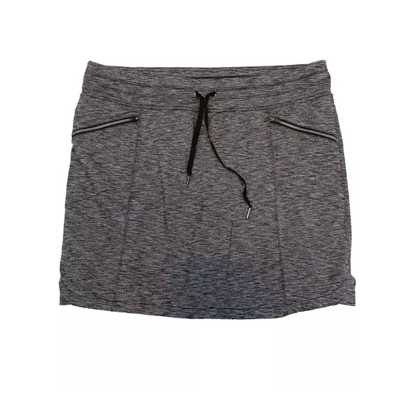 Athleta Gray Skort with Zipper Pockets - Picture 1 of 12